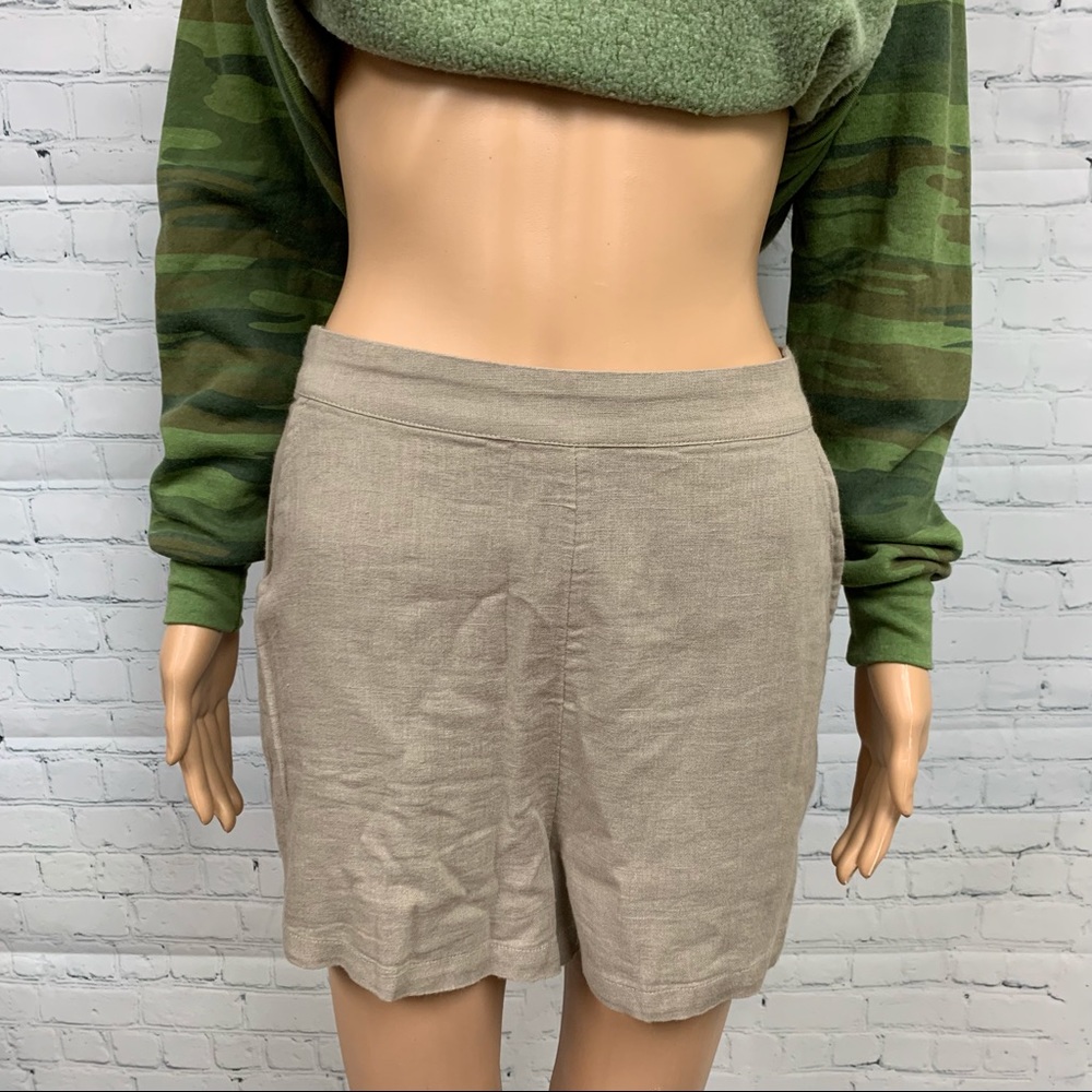 NWT Free People High Waisted Linen Shorts